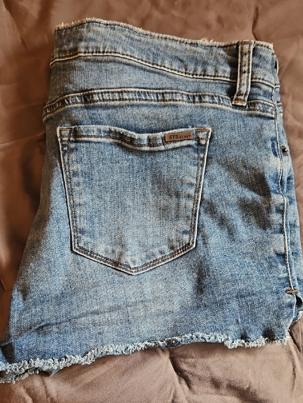 STS Blue Light Wash Denim Jean Shorts